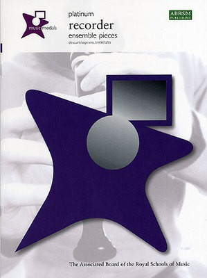 Music Medals Recorder Ensemble Pieces Platinum
