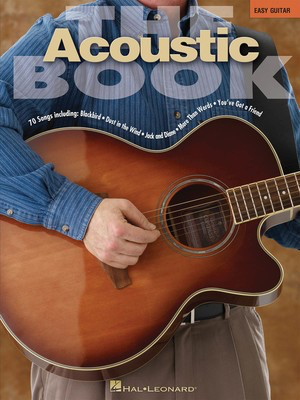 The Acoustic Book - Various - Guitar Hal Leonard Melody Line, Lyrics & Chords