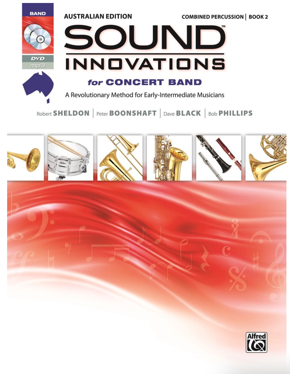 Sound Innovations Aust Combined Percussion Bk 2