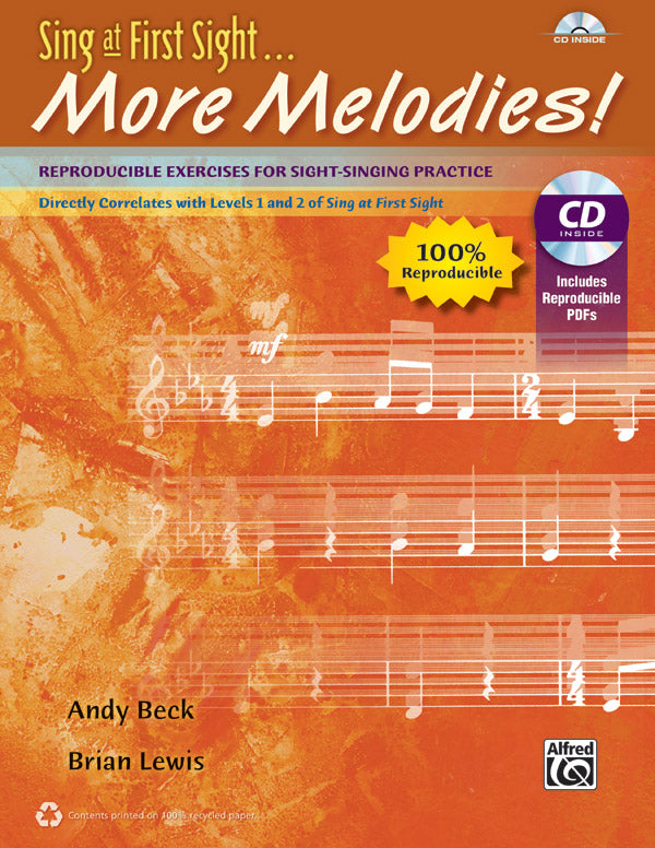 Sing at First Sight More Melodies Book/CD