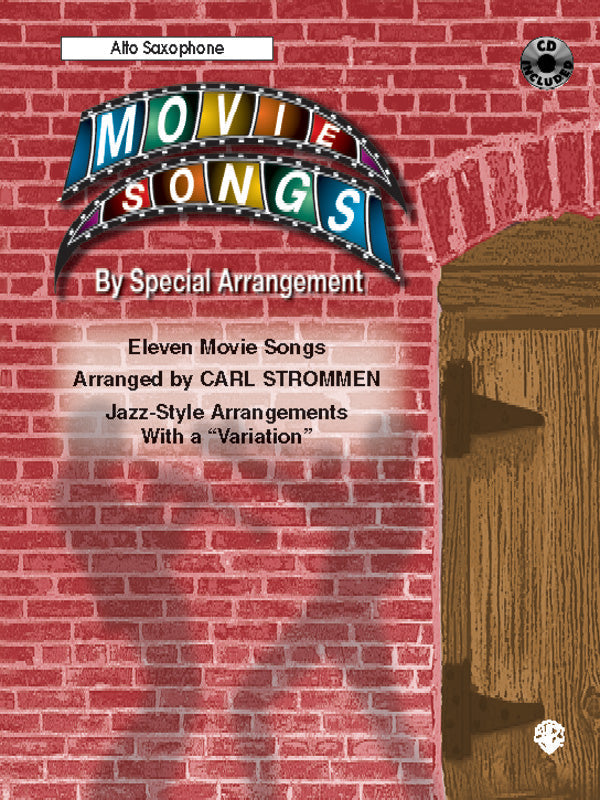 Movie Songs by Special Arrangement Alto Sax Bk/CD