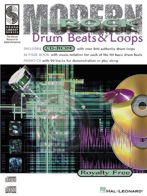 Modern Rock Drum Beats & Loops - Scott Schroedl - Drums Hal Leonard /CD