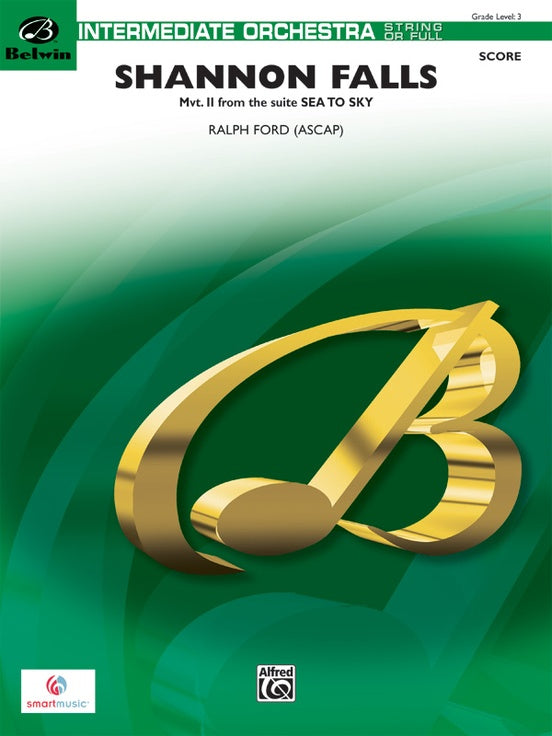 Shannon Falls – Full Orchestra Conductor Score & Parts (Digital Download)