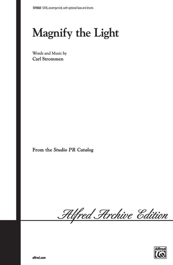 Magnify the Light - SATB Choral Octavo (Digital Download)