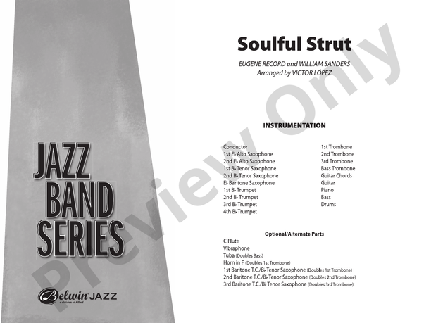 Soulful Strut - Jazz Ensemble Conductor Score & Parts(Digital Download)