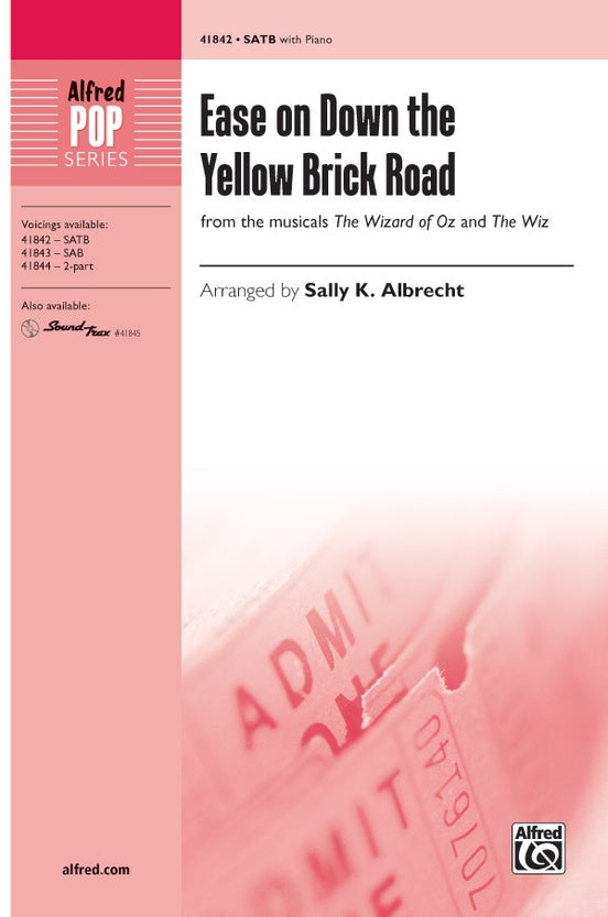 Ease on Down the Yellow Brick Road – SATB Choral Octavo (Digital Download)