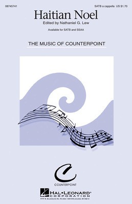 Haitian Noel - SATB Hal Leonard Choral Score Octavo