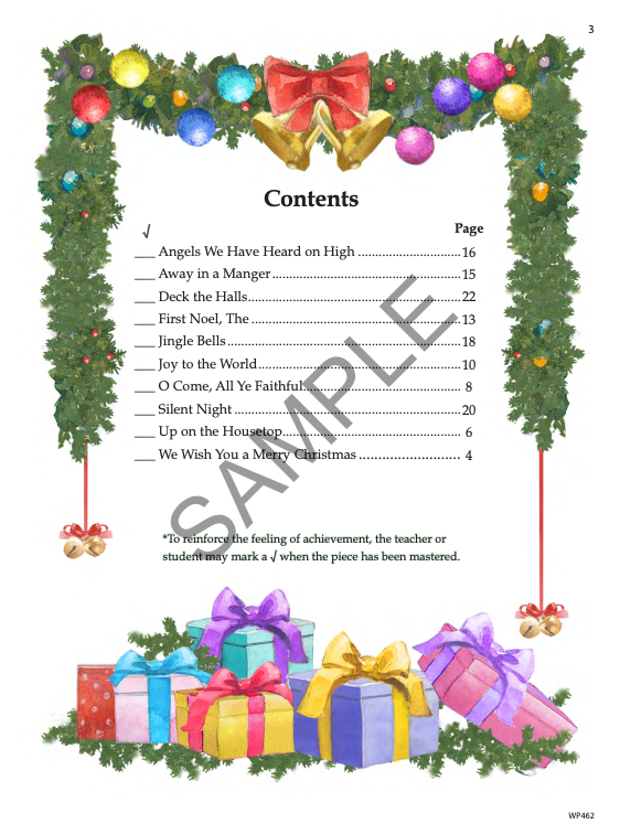 Bastien New Traditions: Christmas Classics Level 1 - Piano - Kjos