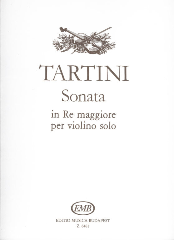 Tartini - Sonata in Dmaj - Violin Solo EMB Z6461