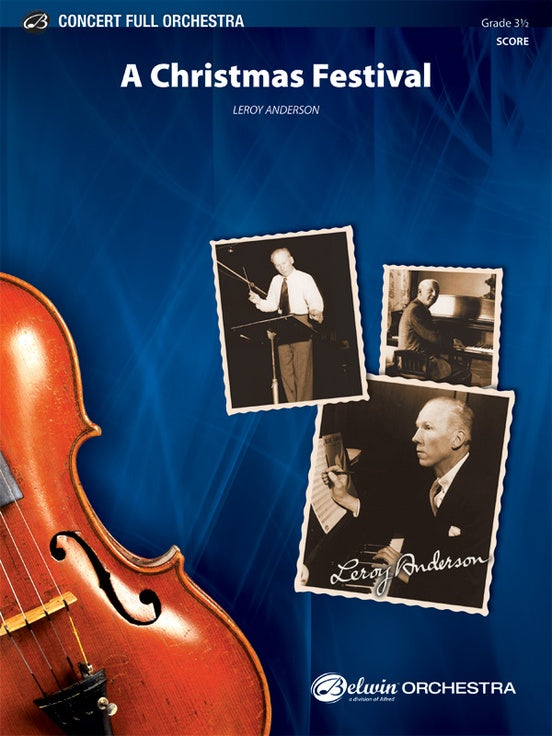 A Christmas Festival (Grade 3.5) – Full Orchestra Conductor Score & Parts (Digital Download)