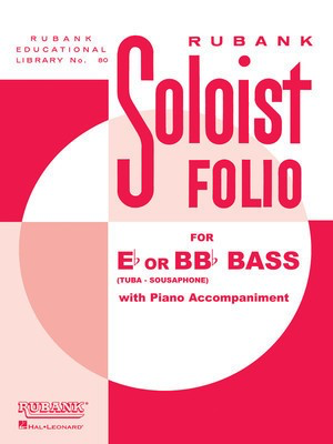 Soloist Folio - Bass/Tuba (B.C.) with Piano - Various - Tuba Rubank Publications