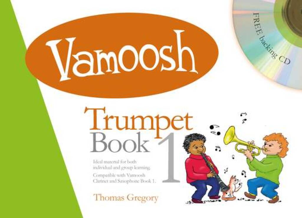 Vamoosh Trumpet Book 1 - Trumpet/CD by Gregory Vamoosh Music VAM81 VAM81