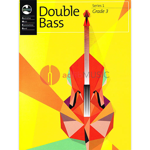 AMEB Double Bass Series 1 Grade 3 - Double Bass/Piano Accompaniment AMEB 1203054339