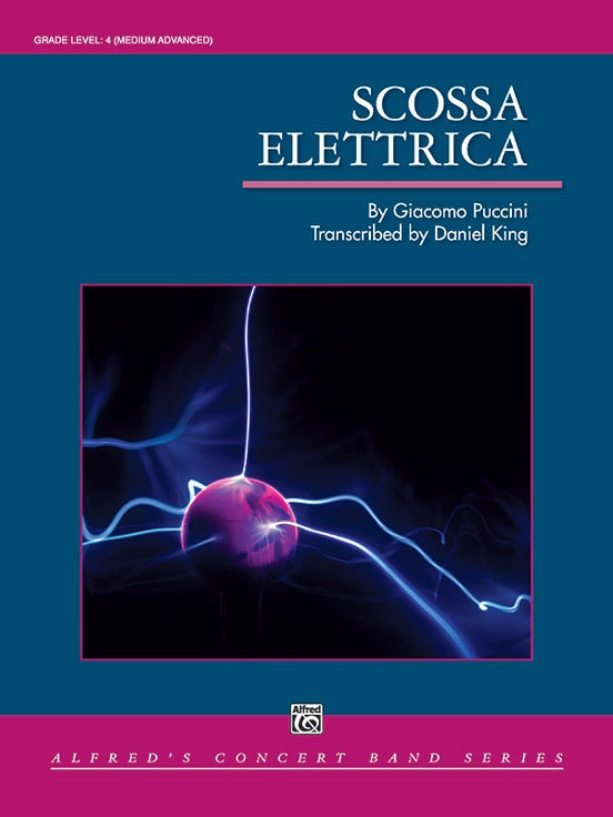 Scossa Elettrica - Concert Band Conductor Score & Parts (Digital Download)