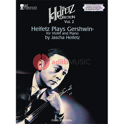 Heifetz Collection Volume 2 Violin/Piano