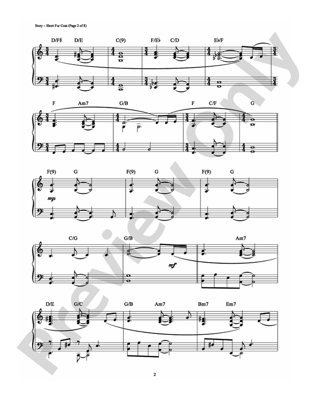 Short Fur Coat - Piano (Digital Download)