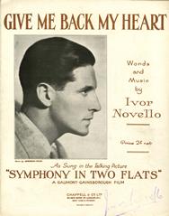 Give Me Back My Heart (You'll Not Be Wanting It Again) - Vocal/Piano (Digital Download)