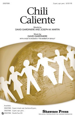 Chili Caliente - (Hot Peppers) - David Giardiniere|Joseph M. Martin - 2-Part Shawnee Press Choral Score Octavo