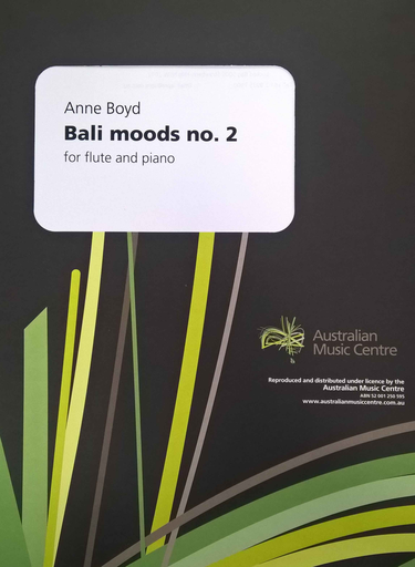 Bali Moods No.2 - Boyd - Flute & Piano - Australian Music Centre
