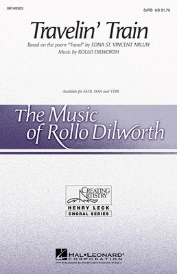 Travelin' Train - Rollo Dilworth - TTBB Hal Leonard Choral Score Octavo