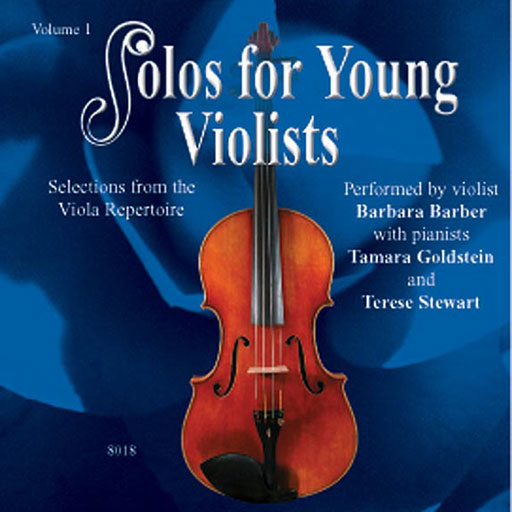 Solos for Young Violists Volume 1 CD