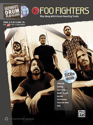 Foo Fighters - Ultimate Drum Play-Along - Book/2-CDs Pack - Drums Alfred Music Drum Notation /CD
