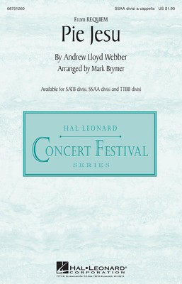 Pie Jesu - (from Requiem) - Andrew Lloyd Webber - SSAA divisi Mark Brymer Hal Leonard Octavo