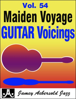 Vol. 54 Maiden Voyage Guitar Voicings - Guitar Mike Diliddo Jamey Aebersold Jazz /CD