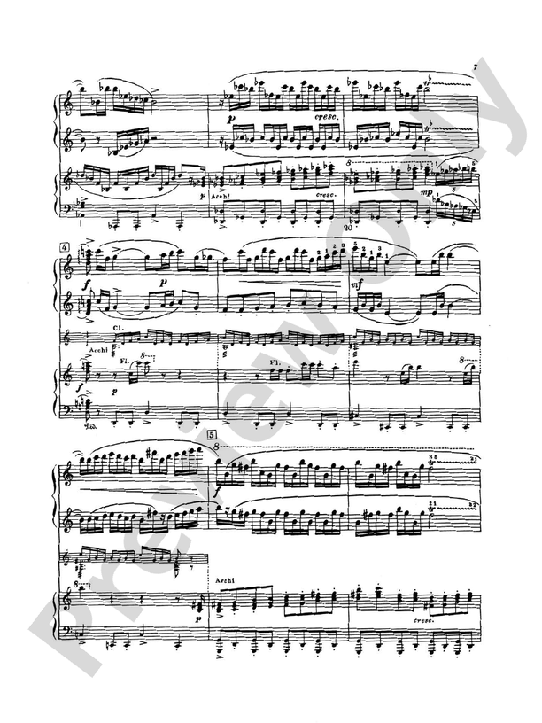 Piano Concerto No. 3 in C Major, Opus 26 - 1st Movement - 2 Pianos, 4 Hands (Digital Download)