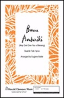 Bwana Awabariki - SATB Eugene Butler Shawnee Press Choral Score Octavo
