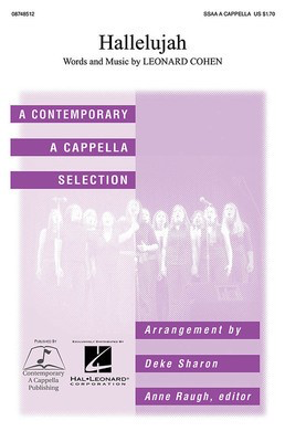 Hallelujah - Leonard Cohen - SSAA Deke Sharon Contemporary A Cappella Publishing Octavo