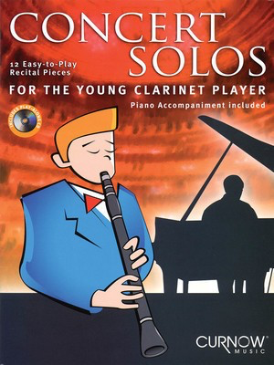 Concert Solos - For the Young Player - Various - Clarinet Curnow Music /CD