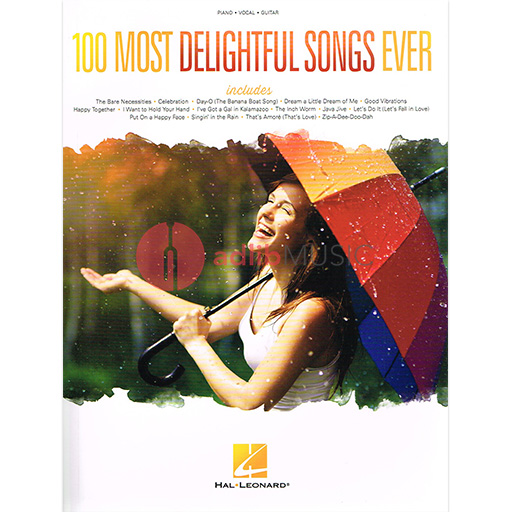 100 Most Delightful Songs Ever - PVG Hal Leonard 145438