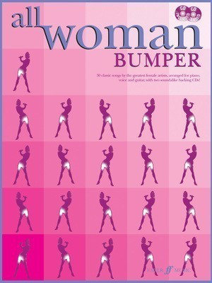 ALL WOMAN BUMPER EDITION PVG BOOK & 2 CDS