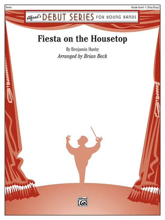 Fiesta on the Housetop - Concert Band Conductor Score & Parts (Digital Download)