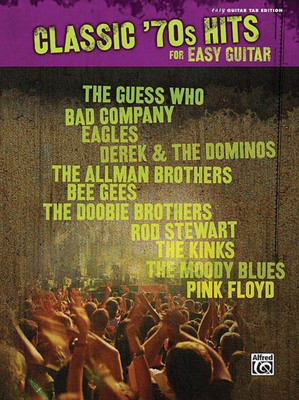 Classic '70s Hits for Easy Guitar - Guitar Hal Leonard Easy Guitar