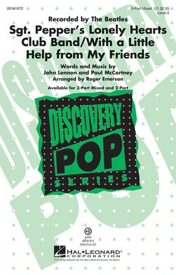 Sgt Peppers /With A Little Help 3 Part Mixed - Level 2 - John Lennon|Paul McCartney - 3-Part Mixed Roger Emerson John Lennon|Paul McCartney Hal Leonard Octavo