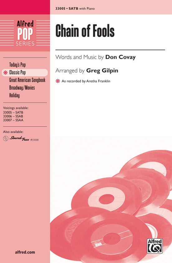 Chain of Fools – SATB Choral Octavo (Digital Download)