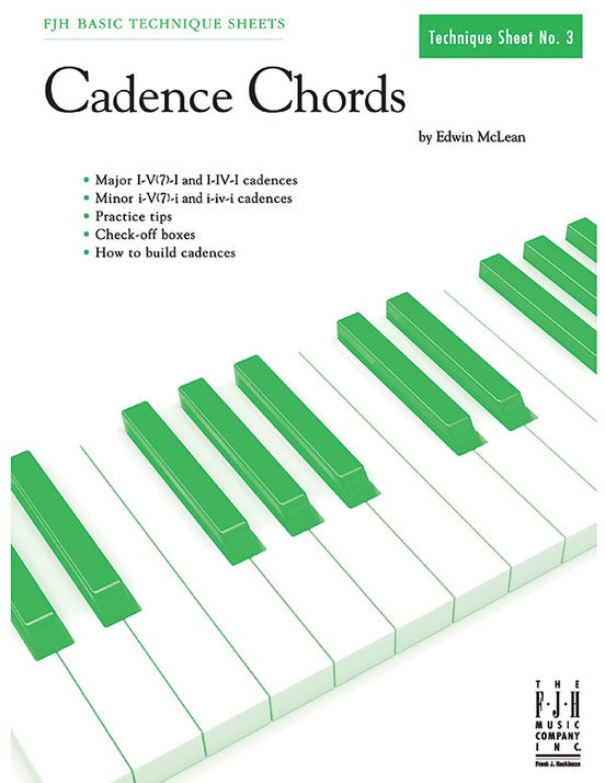 Cadence Chords - Piano (Digital Download)