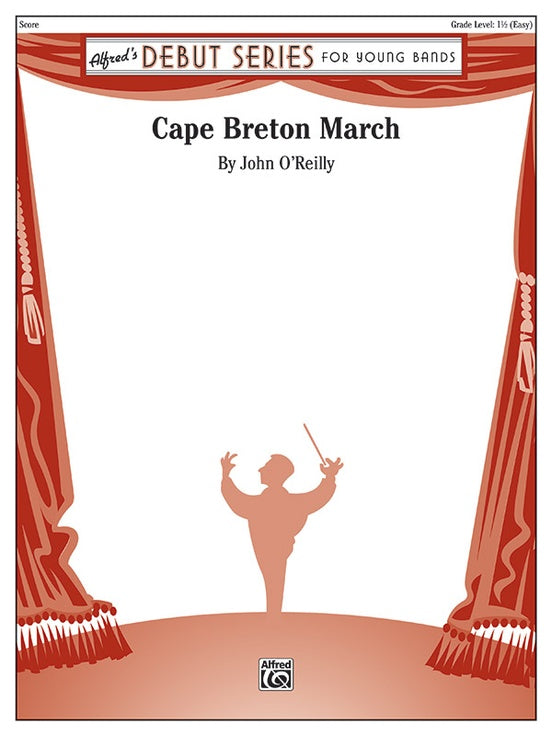 Cape Breton March - Concert Band Conductor Score & Parts (Digital Download)