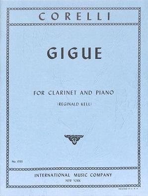 Corelli Gigue for Clarinet and Piano