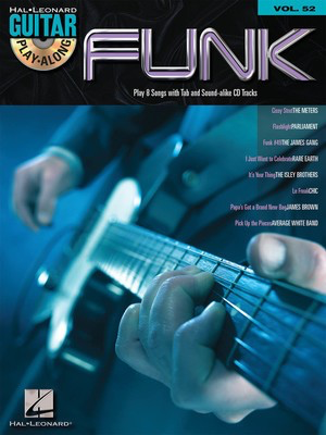 Funk - Guitar Play-Along Volume 52 - Guitar Hal Leonard Guitar TAB with Lyrics & Chords /CD