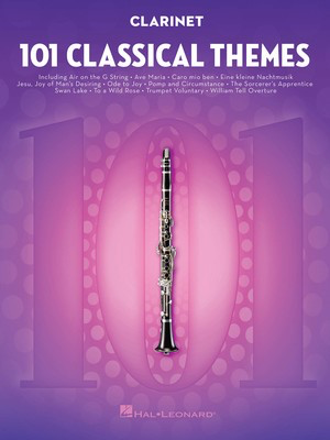 101 Classical Themes for Clarinet - Hal Leonard 155317