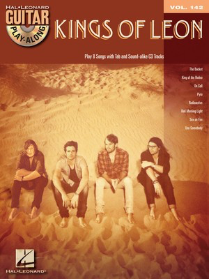 Kings of Leon - Guitar Play-Along Volume 142 - Guitar Hal Leonard Guitar TAB with Lyrics & Chords /CD