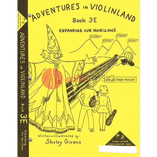 Adventures in Violinland Book 3E - Violin by Givens SS3E