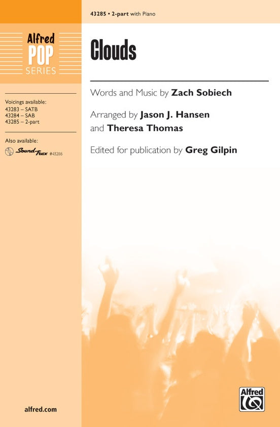 Clouds (2-Part) – 2-Part Choral Octavo (Digital Download)