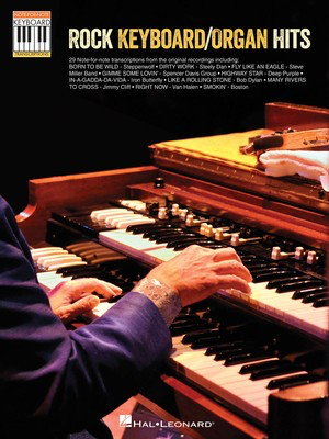 Rock Keyboard/Organ Hits - Note-for-Note Keyboard Transcriptions - Keyboard|Piano Hal Leonard