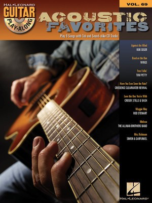 Acoustic Favorites - Guitar Play-Along Volume 69 - Guitar Hal Leonard Guitar TAB with Lyrics & Chords /CD