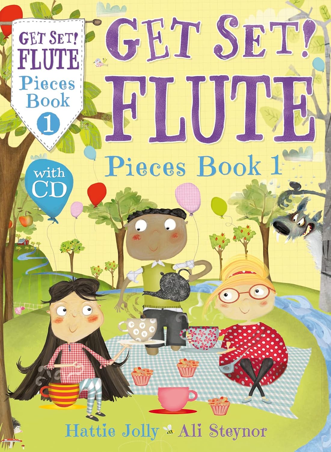 Get Set Flute Pieces Book 1 Bk/CD