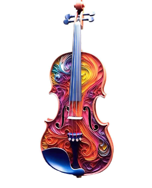 89 Pieces Jigsaw Puzzle Wooden Music Violin